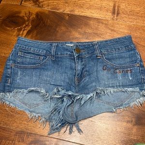 Personalized University of Miami 2024 Jean shorts